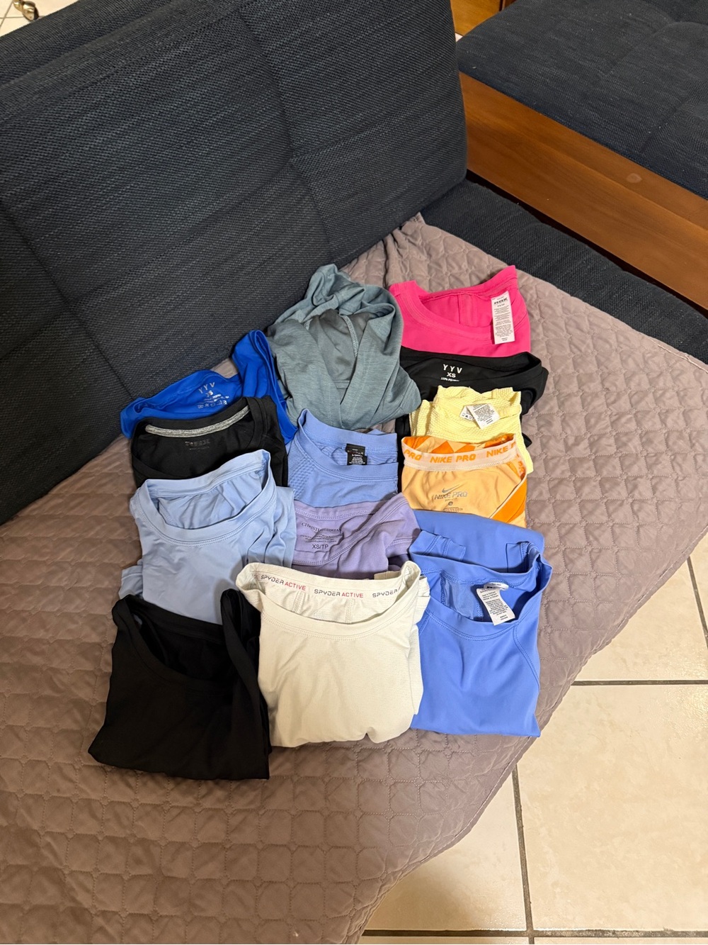 13 Women’s XS/S Activewear Bundle 13 Pc | Nike Pro, Spyder, Workout Gym Yoga